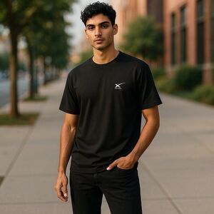 SpaceX T-Shirt Unisex Small Black Starship Flight 5 Starbase Texas Mechazilla T